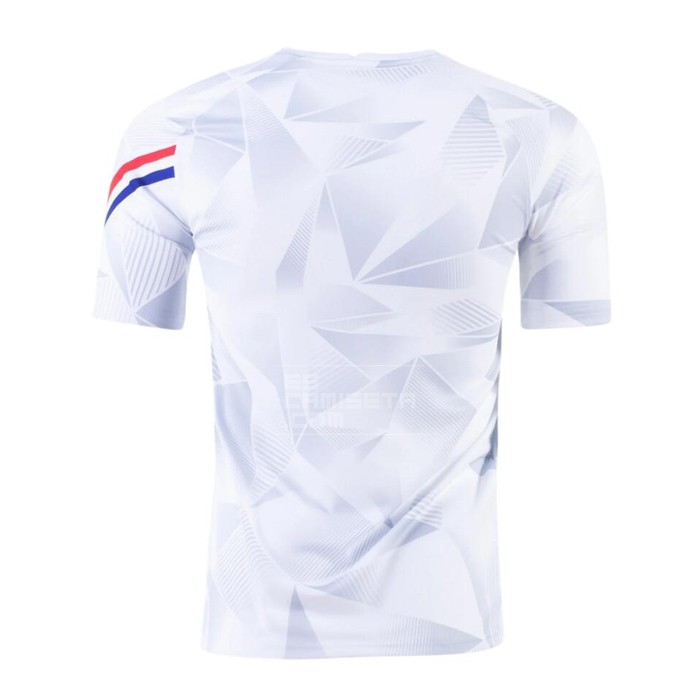 Camiseta Pre Partido del Paises Bajos 20-21 Blanco - Haga un click en la imagen para cerrar
